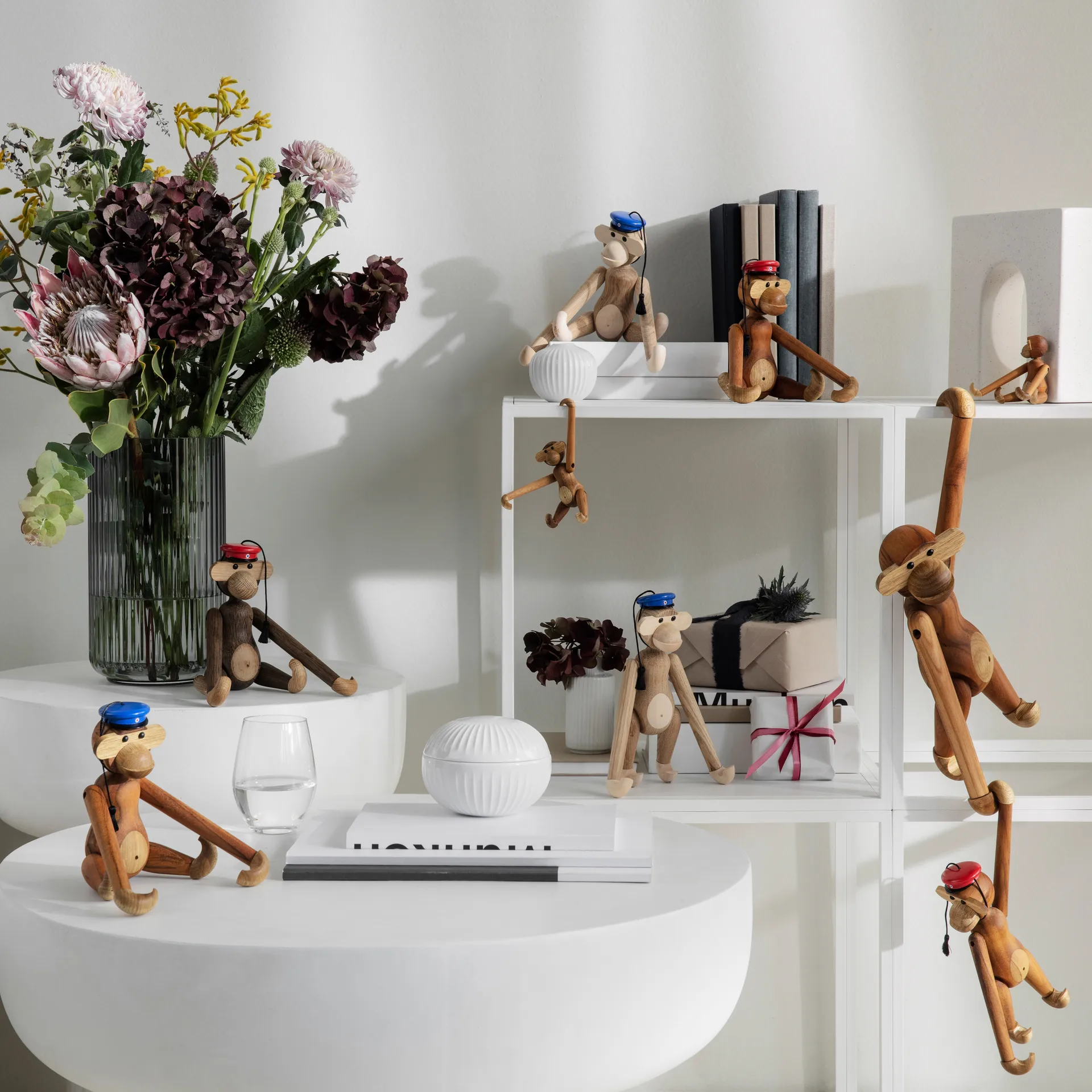 学生帽 (Kay Bojesen モンキー スモール用), Red Kay Bojesen Denmark | カイ・ボイスン デンマーク