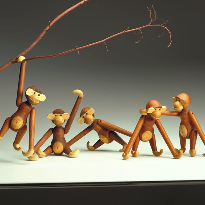 Kay Bojesen モンキー スモール, teak-limba wood 20 cm Kay Bojesen Denmark | カイ・ボイスン デンマーク
