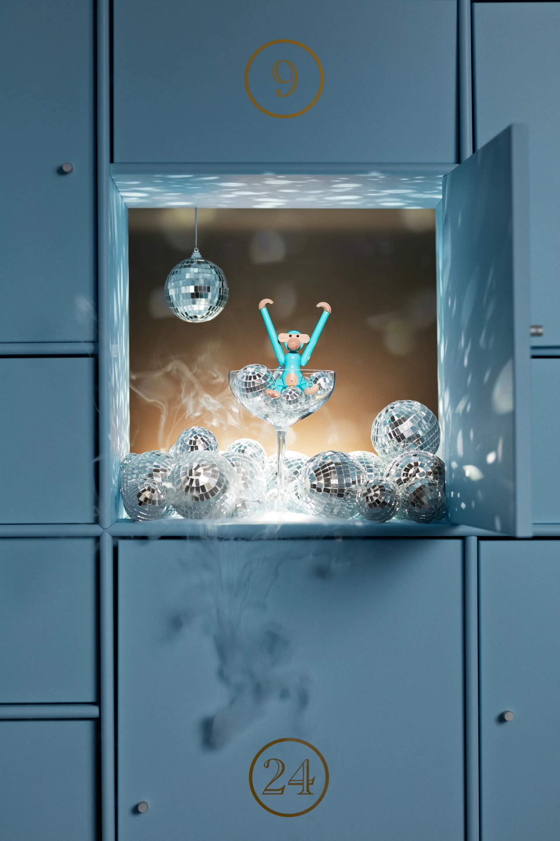 Kay Bojesen モンキー ミニ, Turquoise Kay Bojesen Denmark | カイ・ボイスン デンマーク