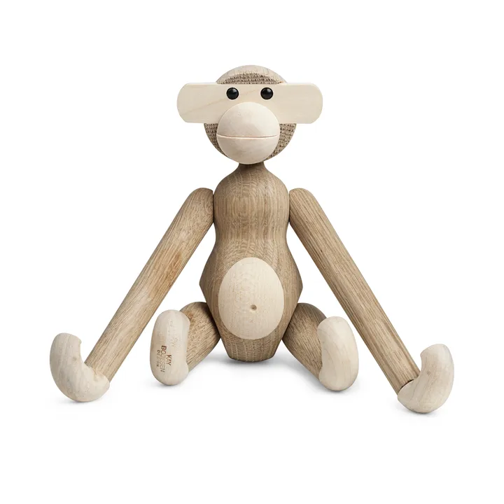 Kay Bojesen モンキー スモール - untreated oak and maple, 20 cm - Kay Bojesen Denmark | カイ・ボイスン デンマーク