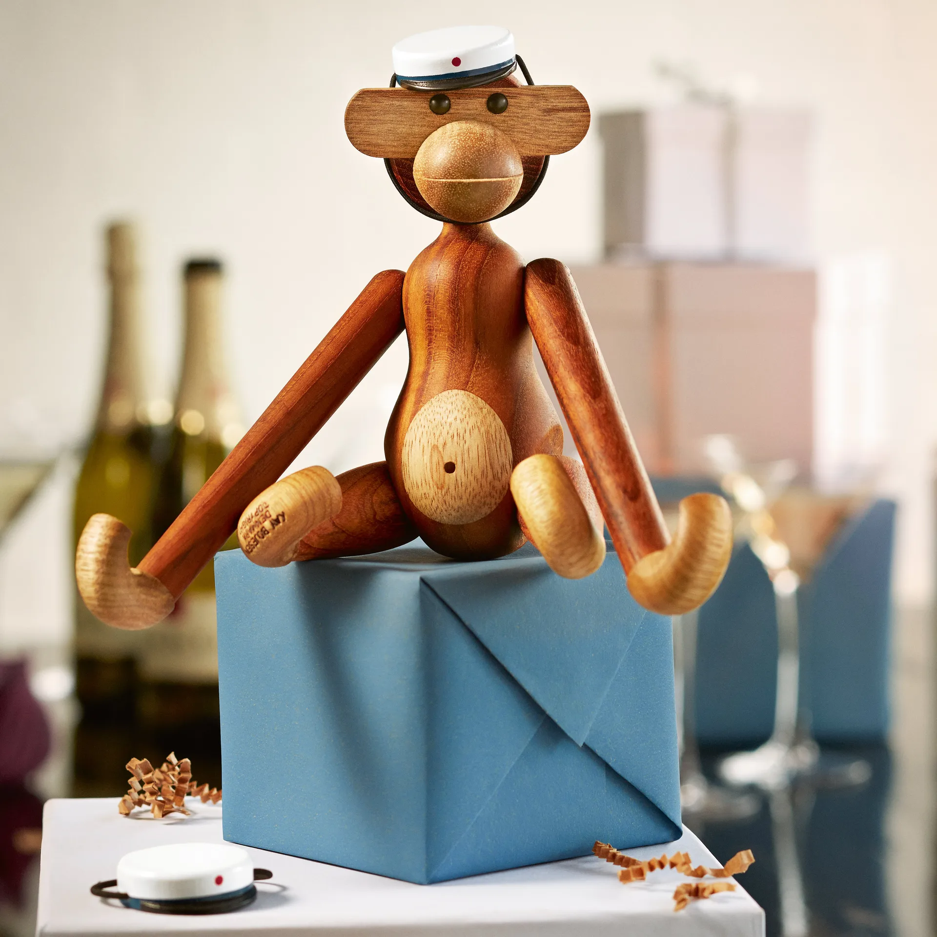 学生帽 (Kay Bojesen モンキー スモール用), White-blue Kay Bojesen Denmark | カイ・ボイスン デンマーク