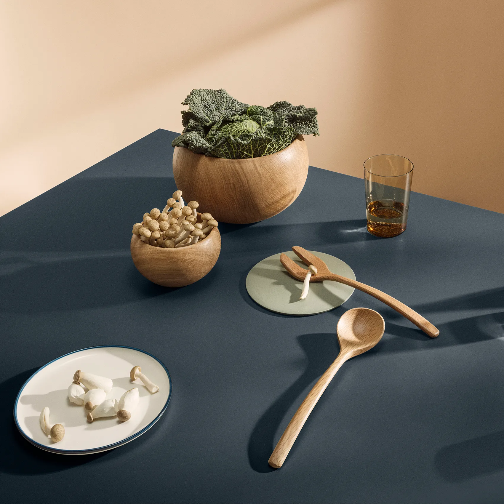 カイ・ボイスン サービングボウル Menageri Ø24.5 cm, Oak Kay Bojesen Denmark | カイ・ボイスン デンマーク