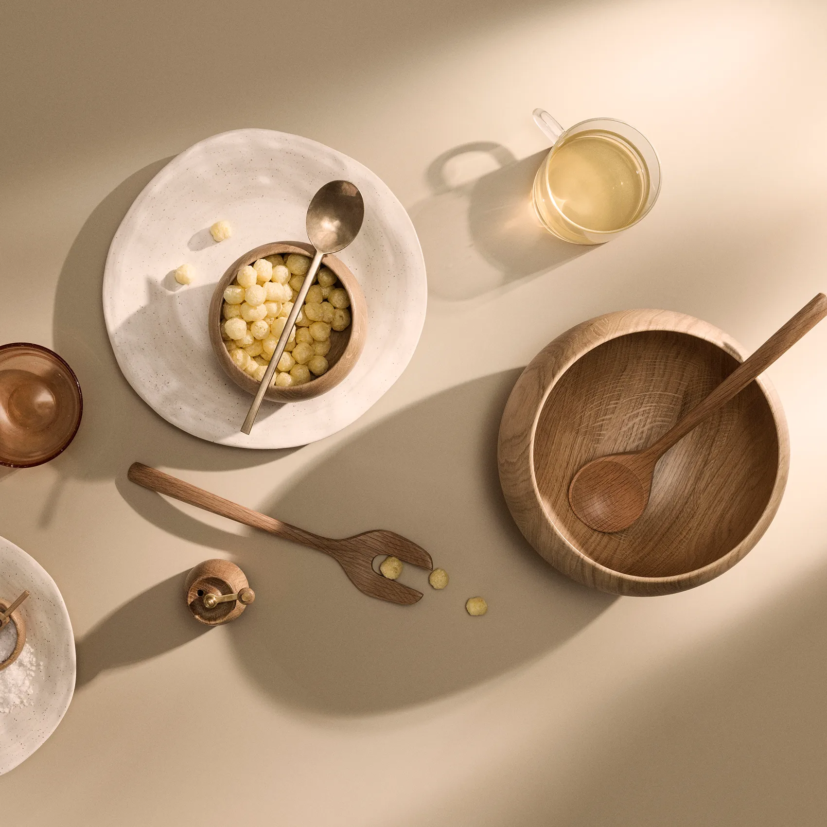 カイ・ボイスン サービングボウル Menageri Ø24.5 cm, Oak Kay Bojesen Denmark | カイ・ボイスン デンマーク