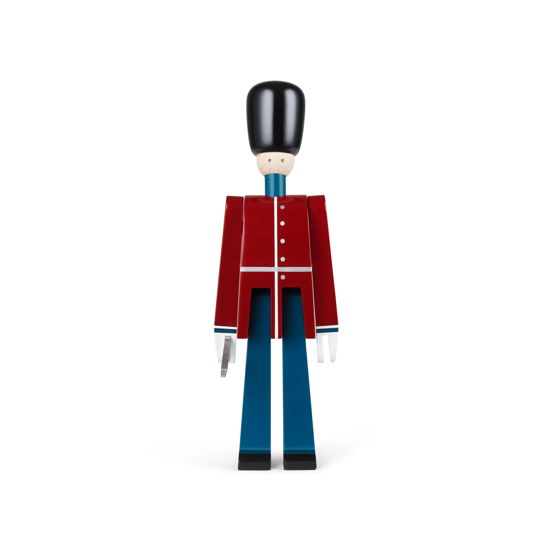 カイ・ボイスン officer with sword, Red-blue, H22.5cm Kay Bojesen Denmark | カイ・ボイスン デンマーク