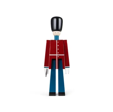 カイ・ボイスン officer with sword - Red-blue, H22.5cm - Kay Bojesen Denmark | カイ・ボイスン デンマーク