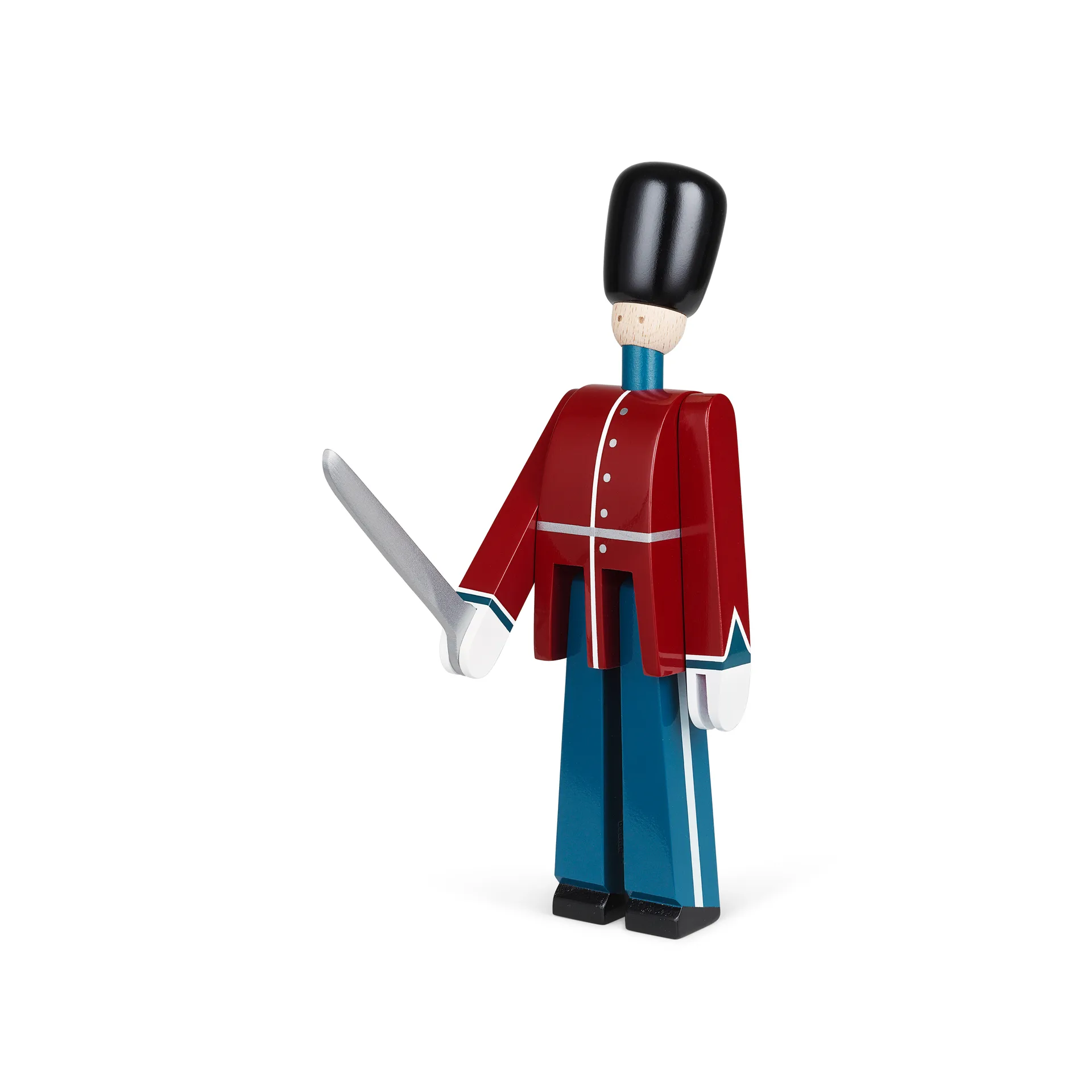 カイ・ボイスン officer with sword, Red-blue, H22.5cm Kay Bojesen Denmark | カイ・ボイスン デンマーク