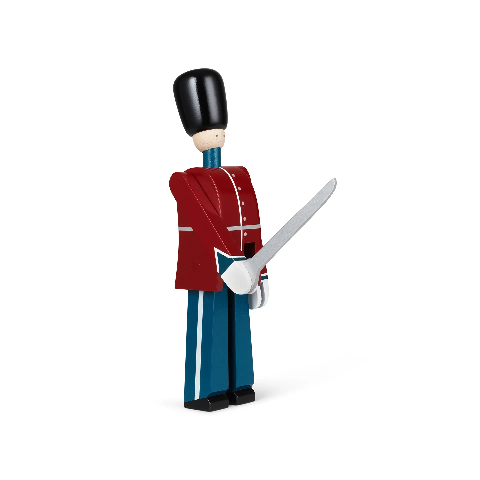 カイ・ボイスン officer with sword, Red-blue, H22.5cm Kay Bojesen Denmark | カイ・ボイスン デンマーク