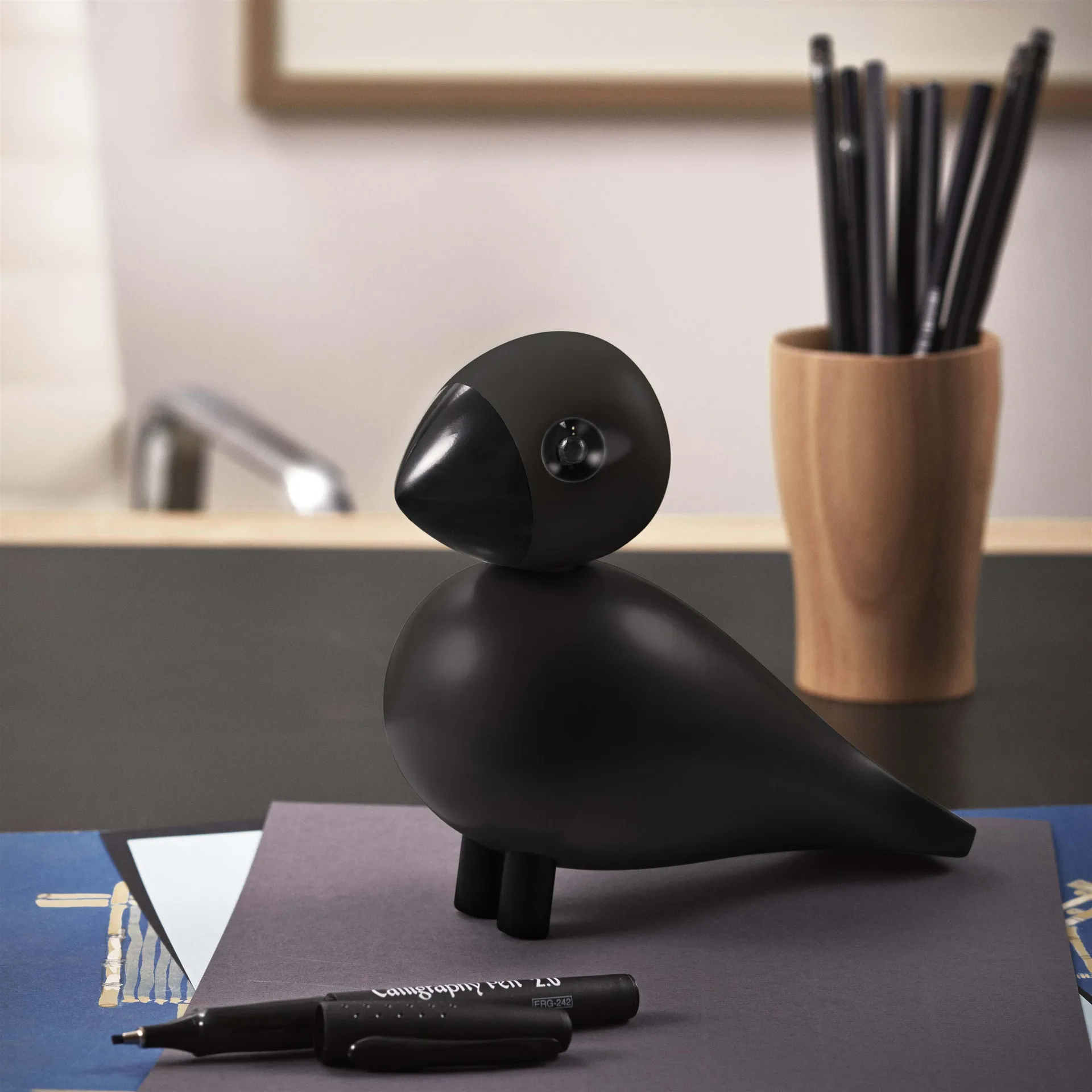 ソングバード Raven, black Kay Bojesen Denmark | カイ・ボイスン デンマーク