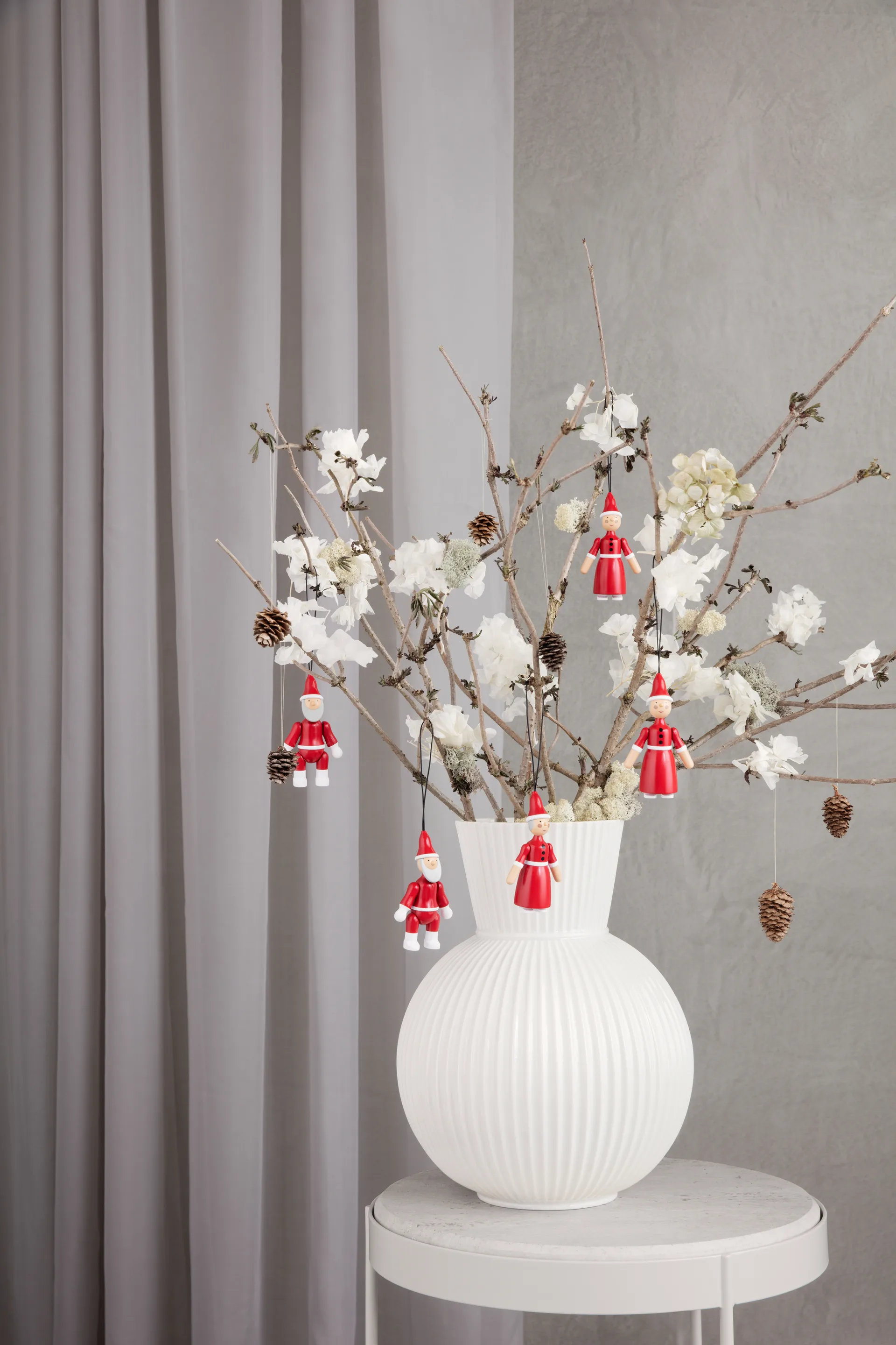 Santa and Mrs Claus オーナメント 10 cm, Red Kay Bojesen Denmark | カイ・ボイスン デンマーク