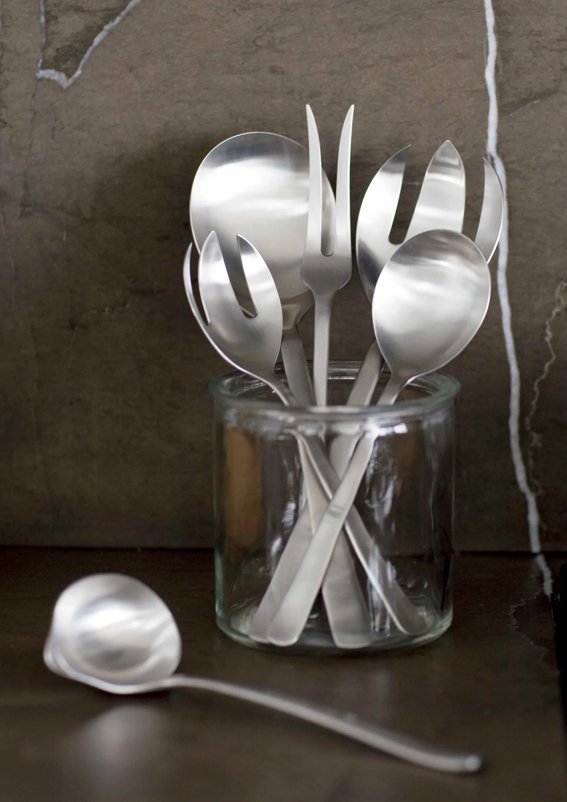 Grand Prix サラダ カトラリー 23.5 cm 2ピース, Polished steel Kay Bojesen