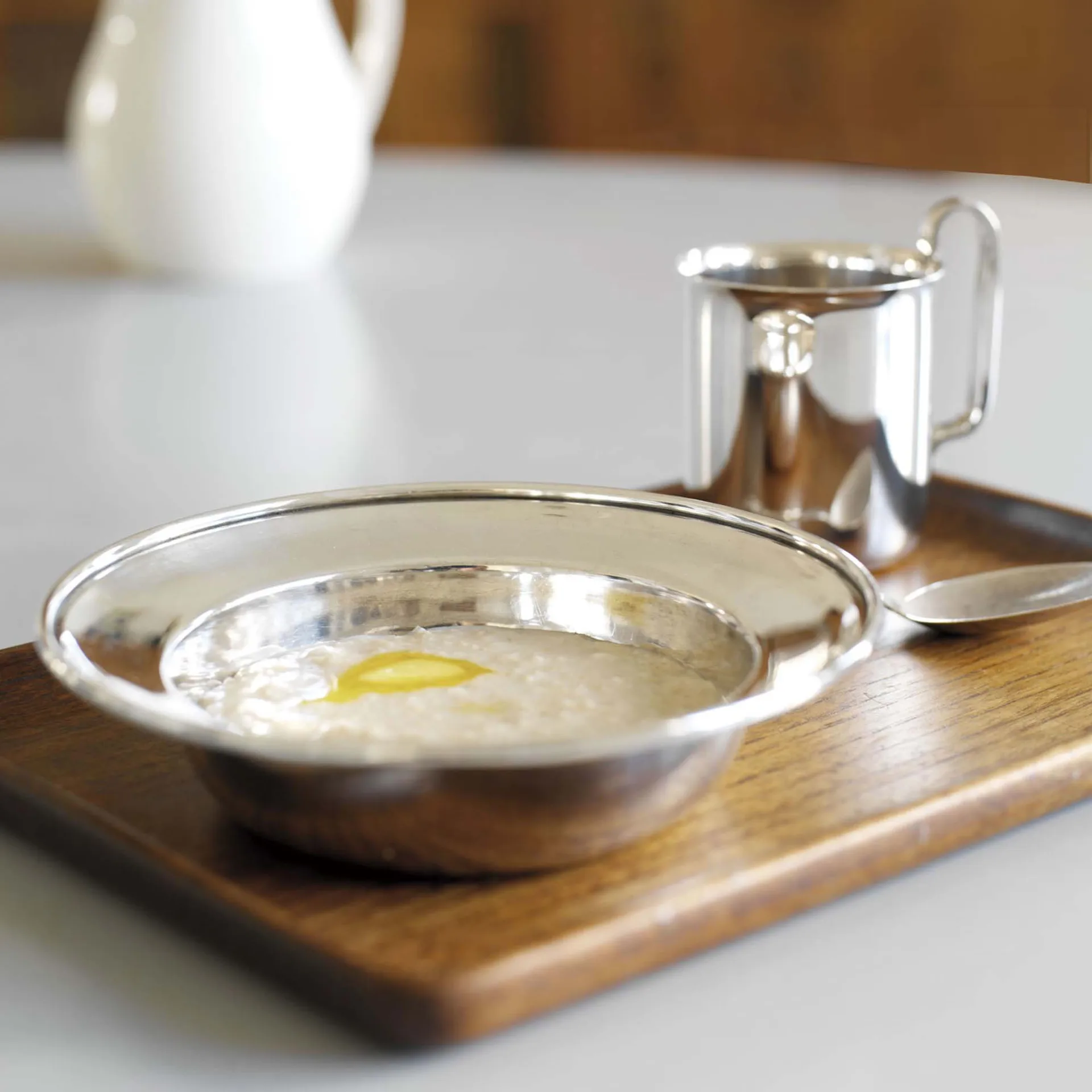 Kay Bojesen 子供用食器 2ピース, Polished steel Kay Bojesen