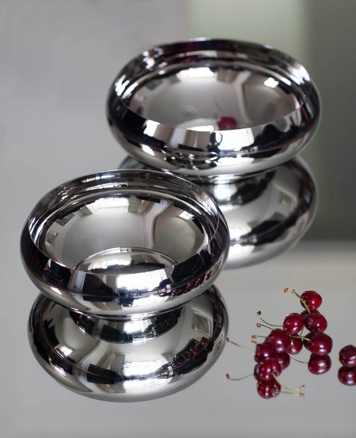 NEST ボウル Ø27 cm, Polished steel Kay Bojesen