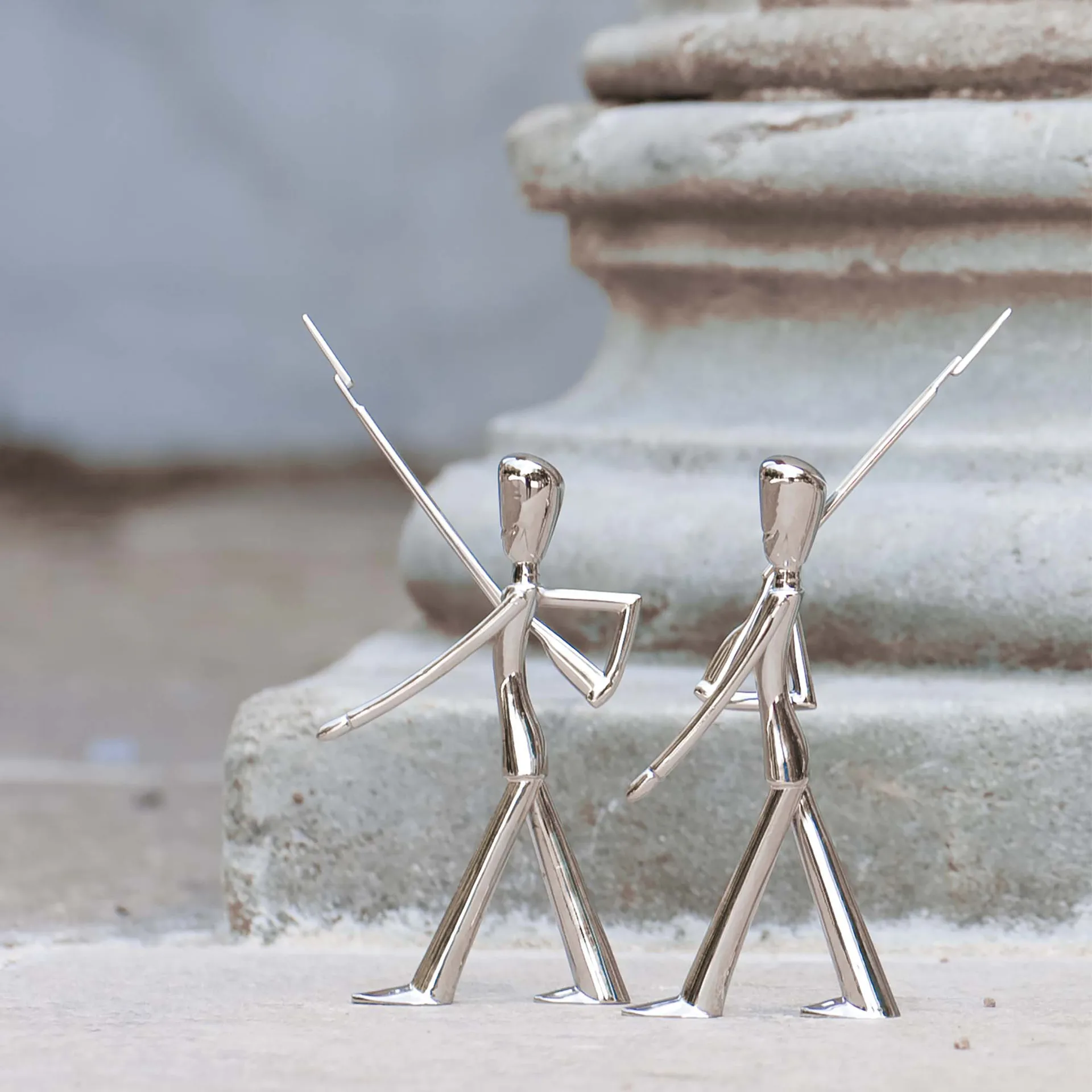 Royal Guard 置物 16 cm, Polished steel Kay Bojesen