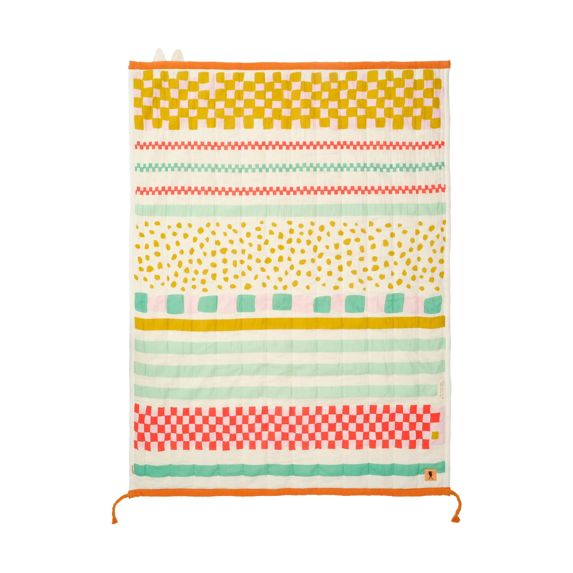 長くつ下のピッピ ブランケット 130x170 cm, Multi Kid's Concept