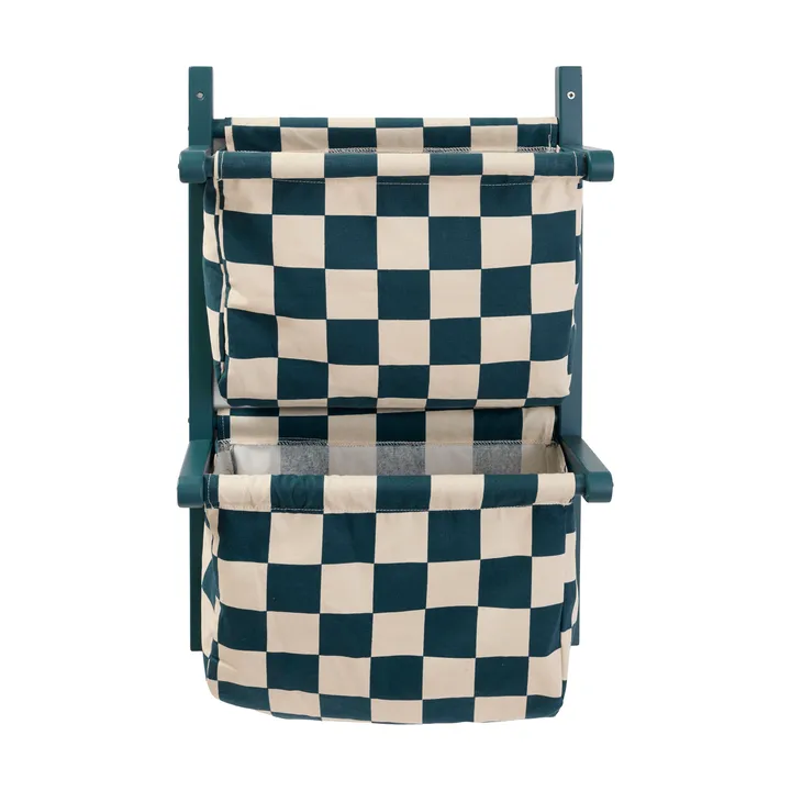 Bag シェルフ グリッド - Teal, 40x19x60 cm - Kid's Concept