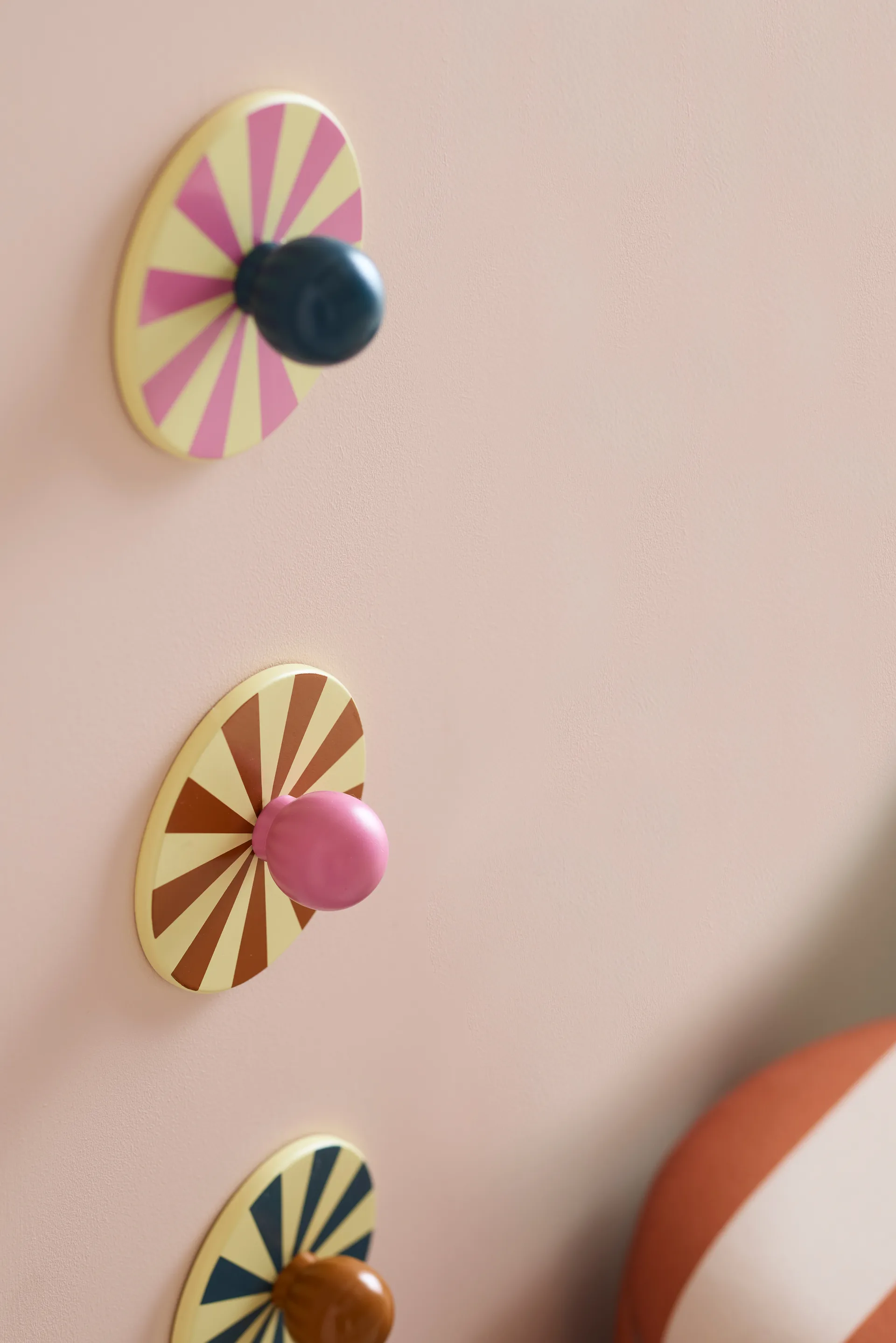 Circus フック 3点セット, Multi, Ø10x4.4 cm Kid's Concept