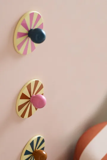 Circus フック 3点セット - Multi, Ø10x4.4 cm - Kid's Concept