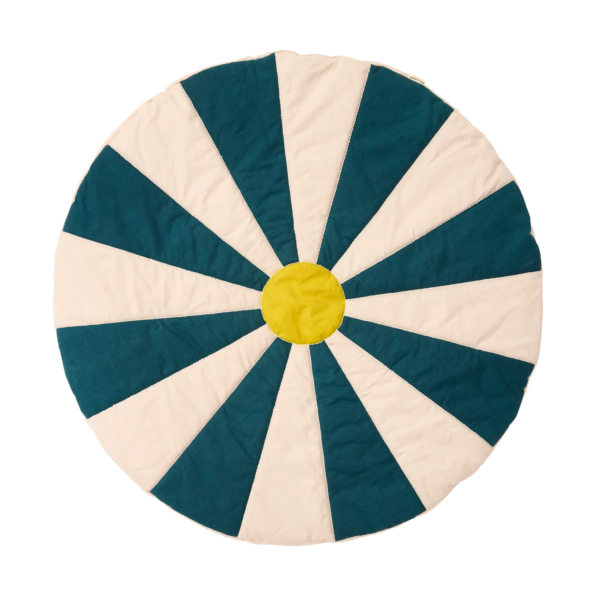 Circus プレイマット, Blue-green, Ø112x2 cm Kid's Concept