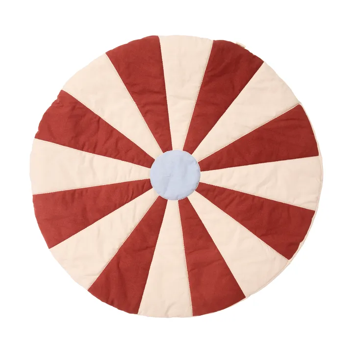 Circus プレイマット - Red, Ø112x2 cm - Kid's Concept
