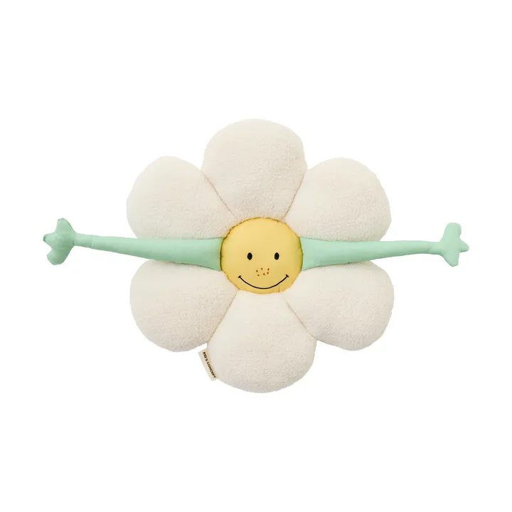 Flower クッション - White-green-yellow - Kid's Concept