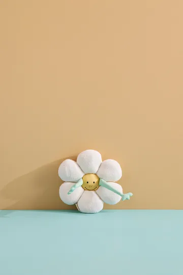 Flower クッション - White-green-yellow - Kid's Concept