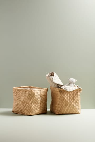 Kid's Base 収納ボックス 2個セット 30x30 cm - Natural - Kid's Concept