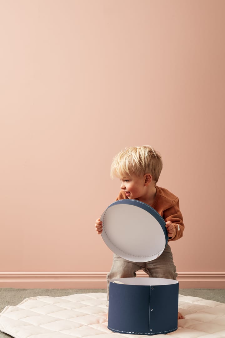Kid's Base 収納ボックス ラウンド 2個セット, Dark-blue Kid's Concept