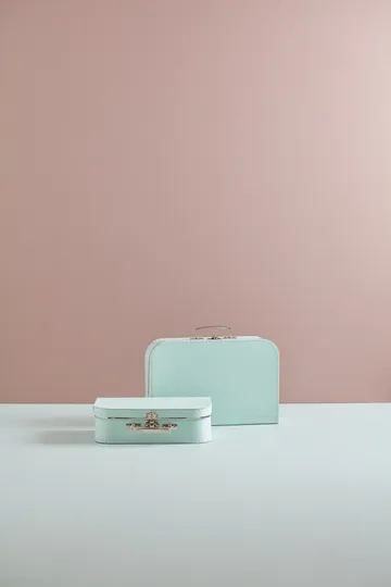 Kid's Base スーツケース 2個セット - Green - Kid's Concept