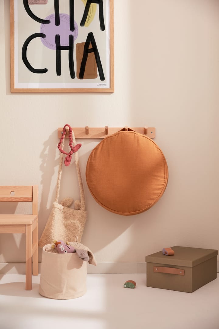 Kid's Base 収納テキスタイルシリンダー 2個セット, Natural white Kid's Concept