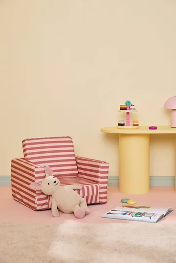 Kid's Base アームチェア 折りたたみ式 - Brown pink - Kid's Concept