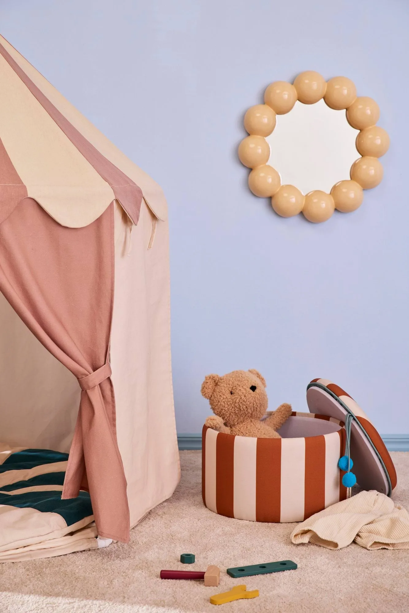 Kid's Base サーカステント, Stripe brown Kid's Concept