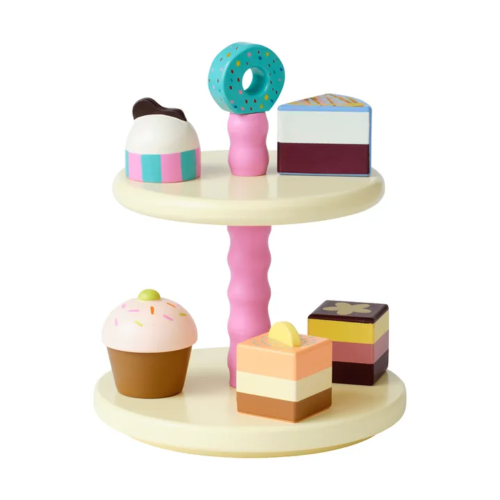 Kid's Concept ケーキスタンド クッキー付き - 9 pieces - Kid's Concept