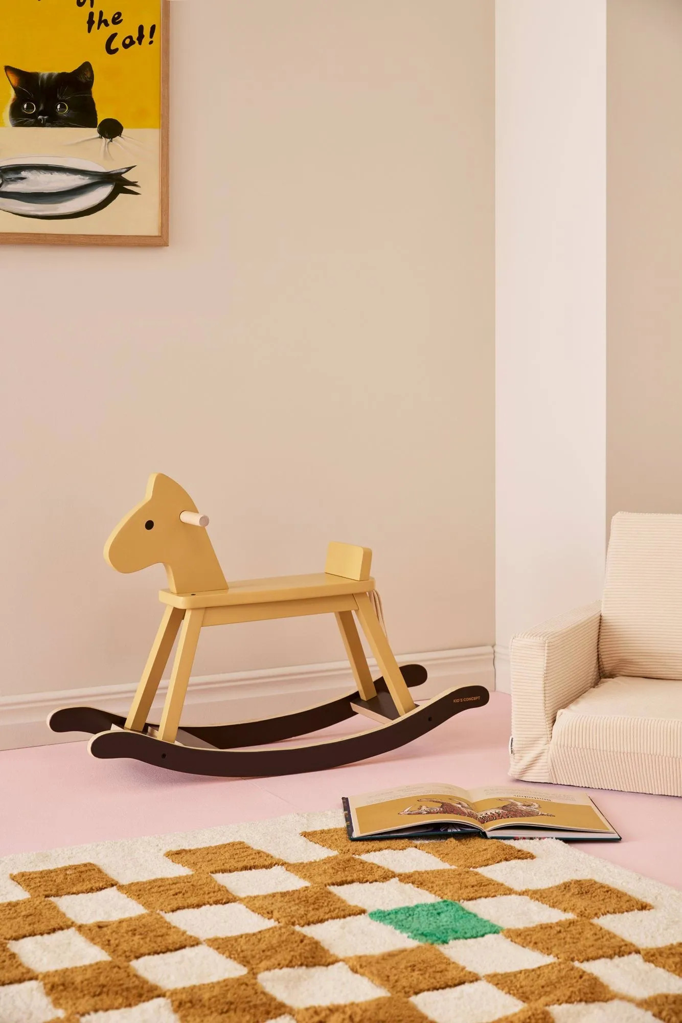 Kid's Concept ロッキングホース, honey yellow Kid's Concept