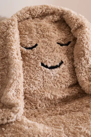 Snuggle ビーンバッグチェア - Beige, Ø80x50 cm - Kid's Concept