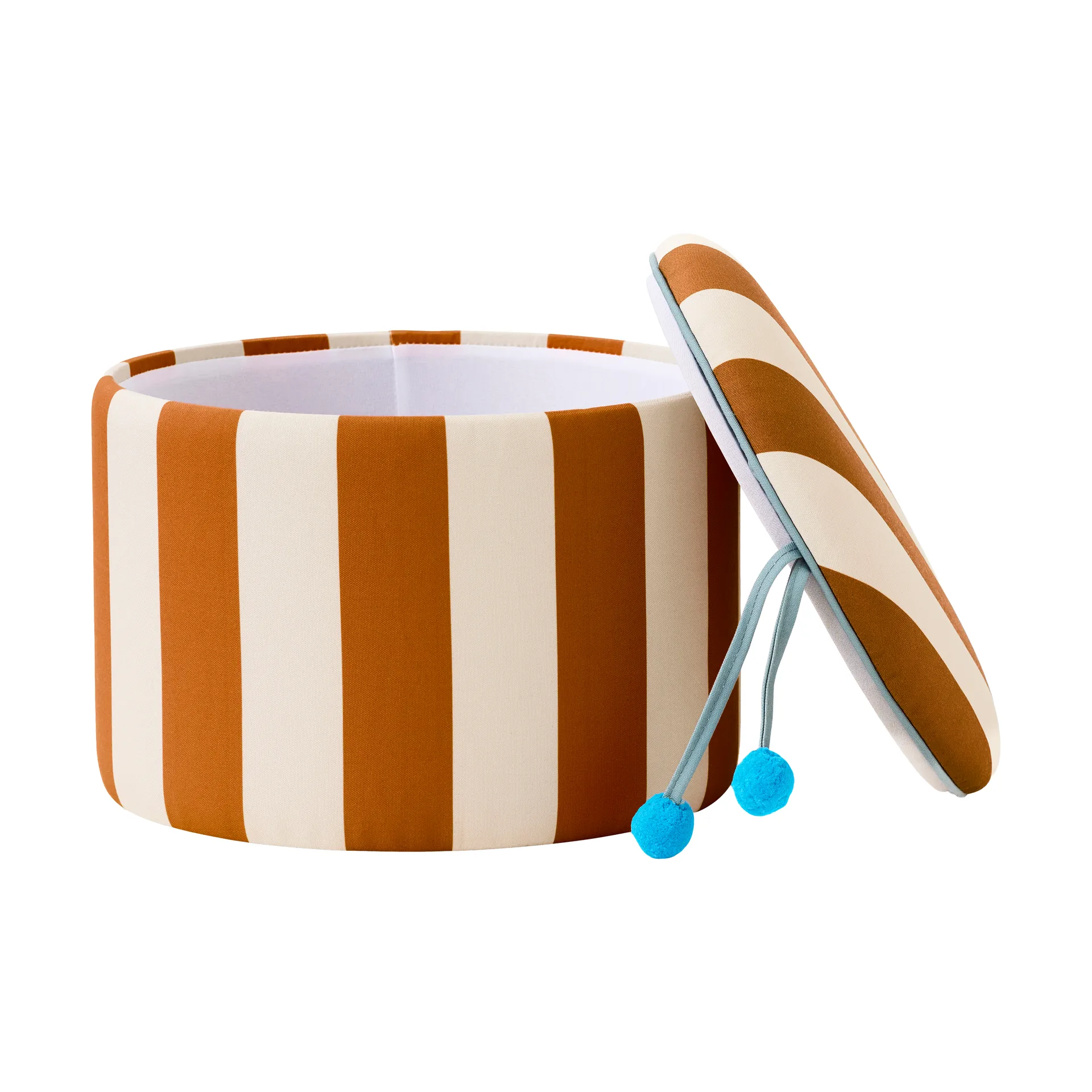 Storage シリンダープフ, Brown, Ø40x30.5 cm Kid's Concept