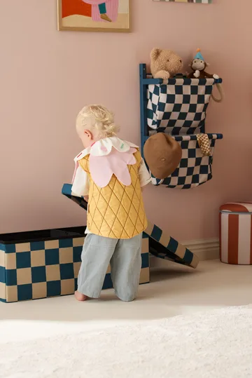 Storage オットマン キューブ - Teal, 80x30x30 cm - Kid's Concept