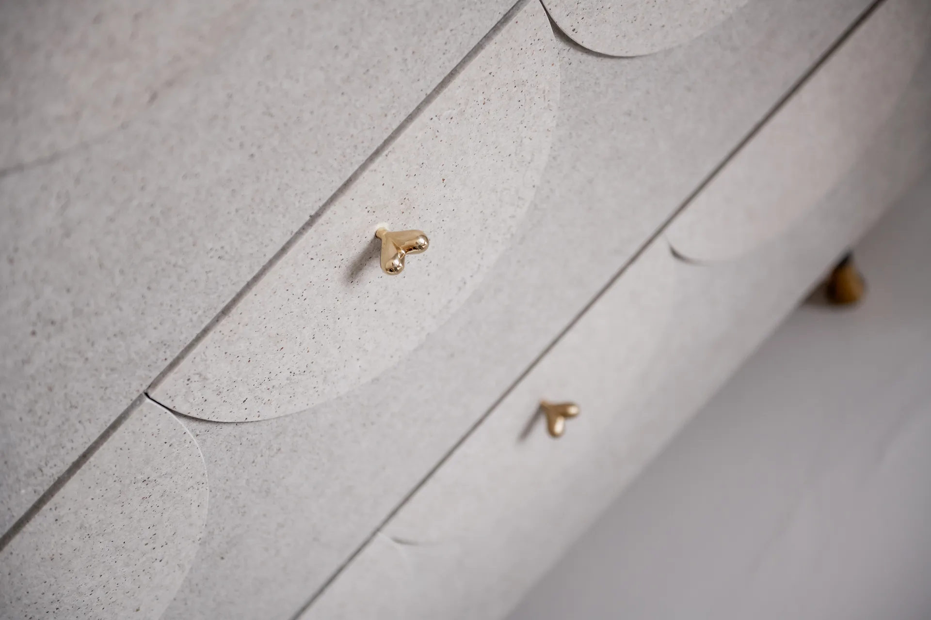 ハートノブ 4個, Brass KLONG | クロング