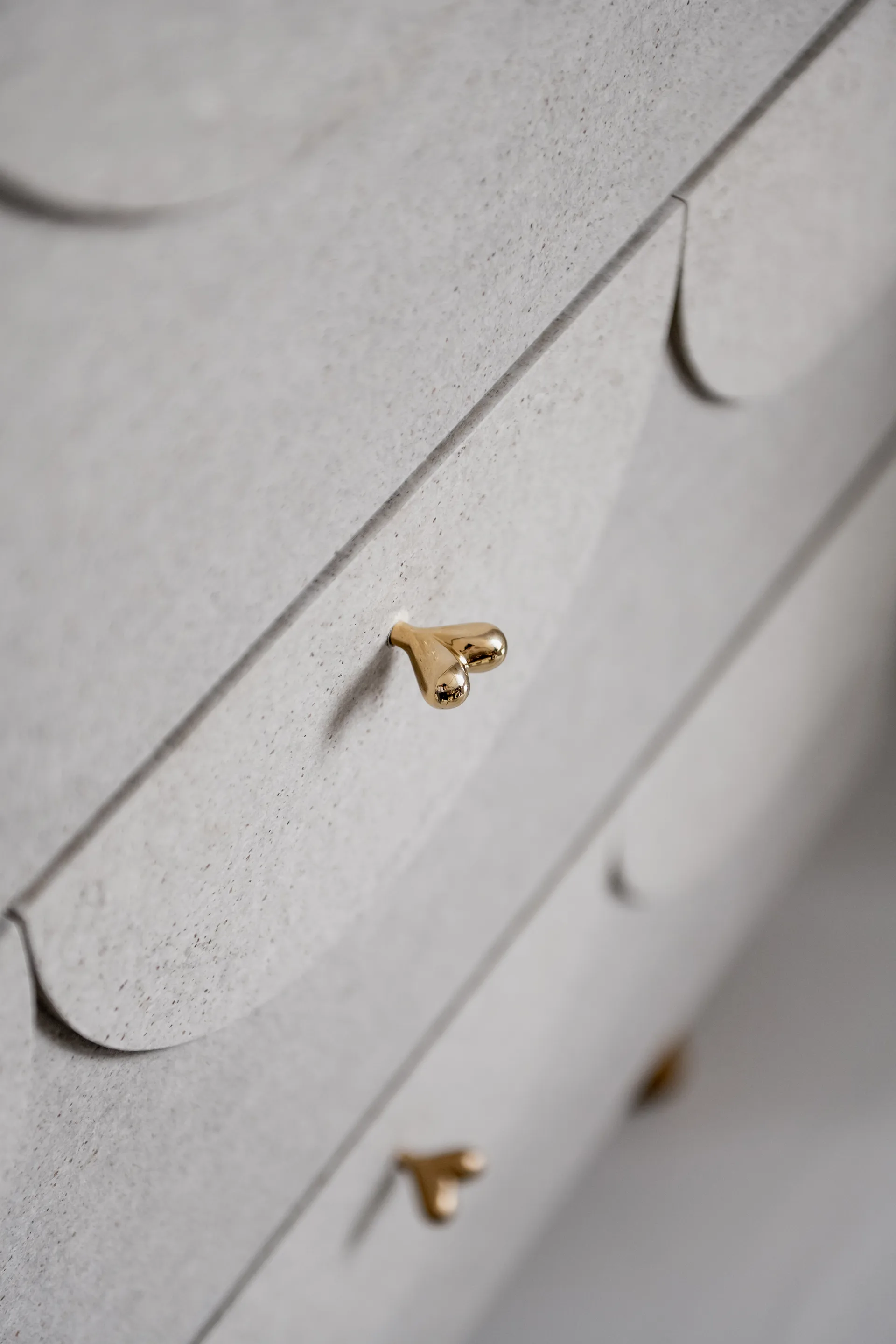 ハートノブ 4個, Brass KLONG | クロング