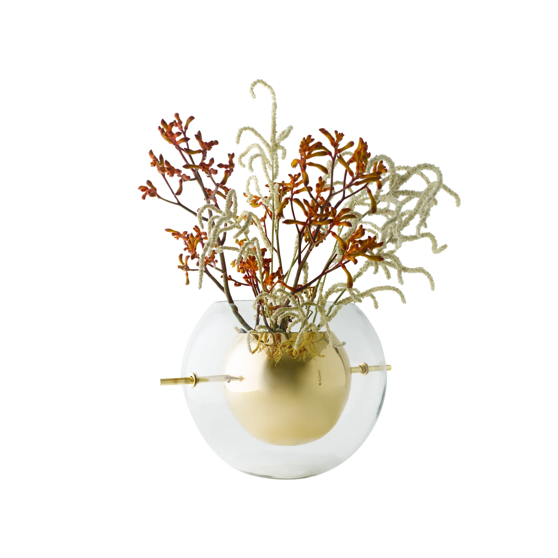 Alba ラウンド花瓶, Brass KLONG | クロング