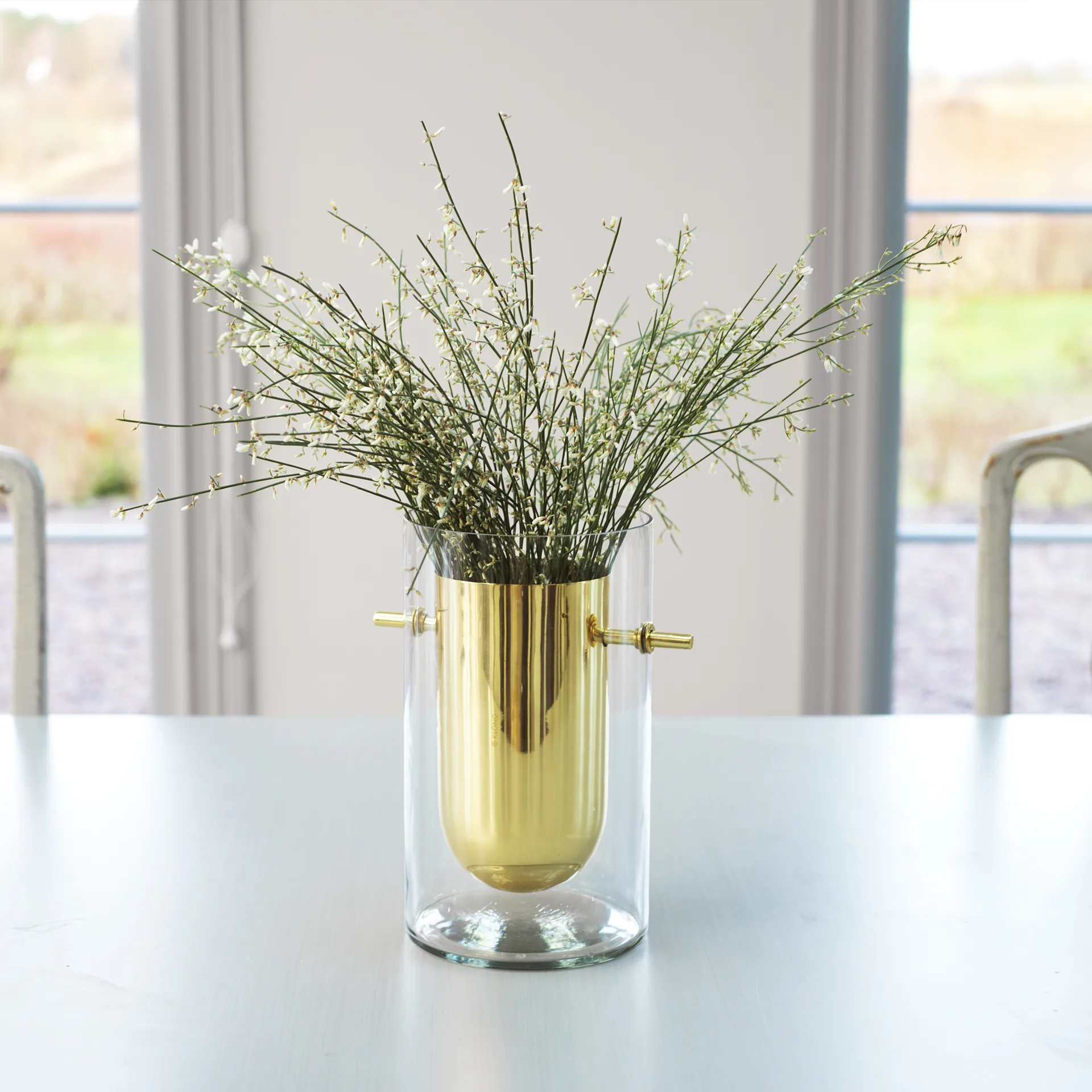 Alba シリンダー花瓶, Brass KLONG | クロング