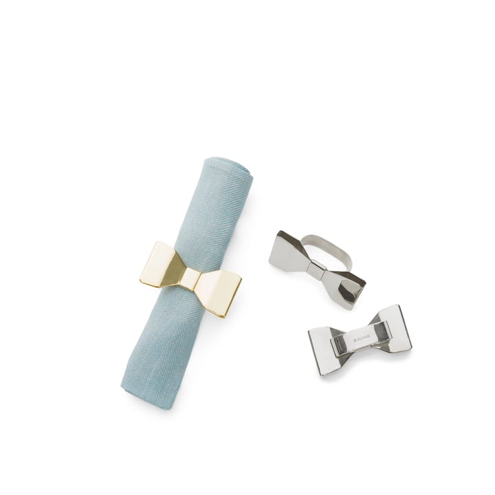 Bowie ナプキンリング 2-pack, Brass KLONG | クロング