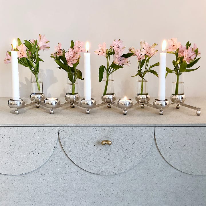 Constella キャンドル ホルダー ラージ, aluminum KLONG | クロング