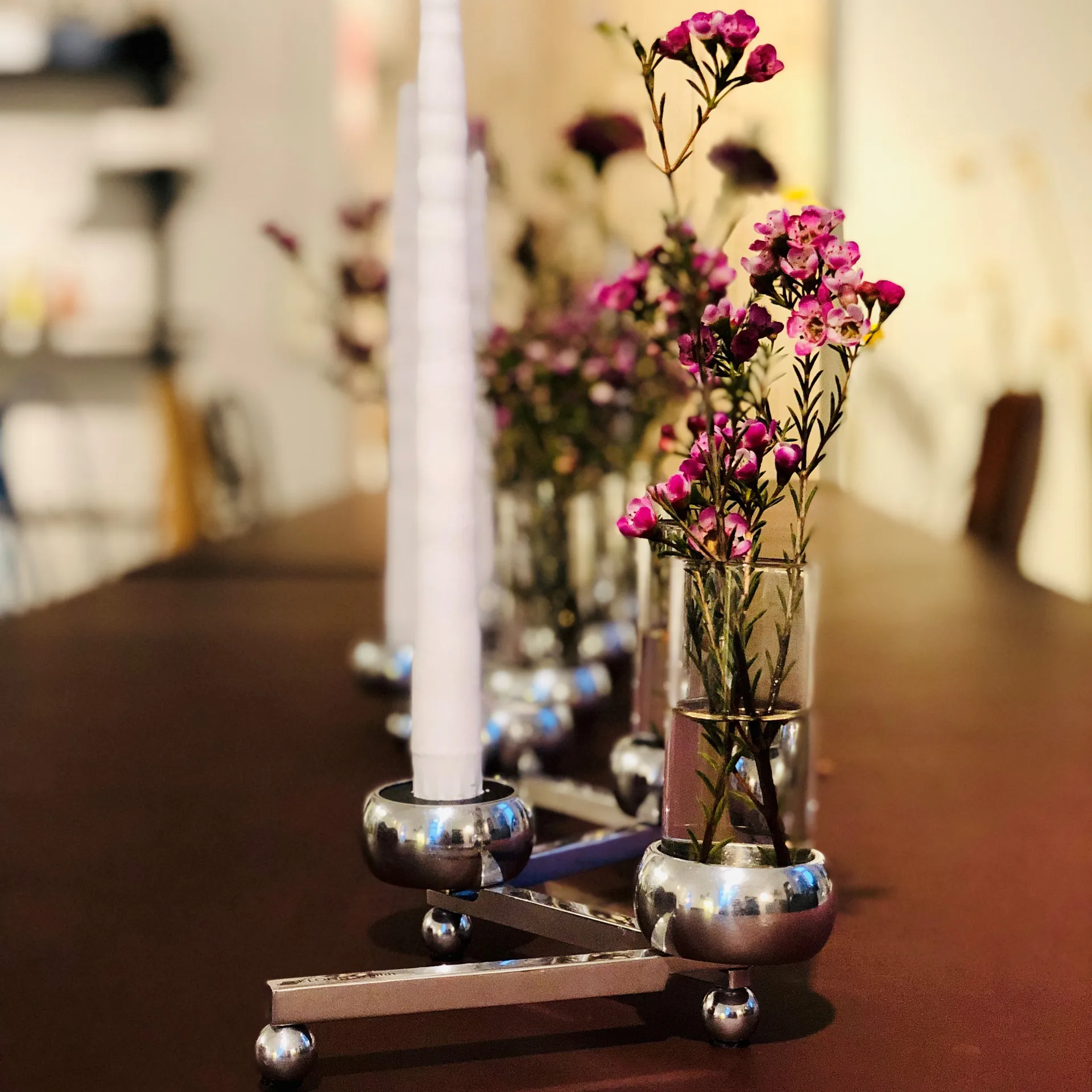 Constella キャンドル ホルダー ラージ, aluminum KLONG | クロング