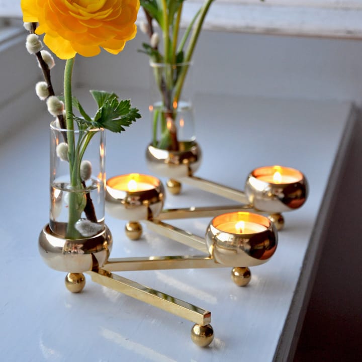 Constella キャンドルスティック スモール, brass KLONG | クロング