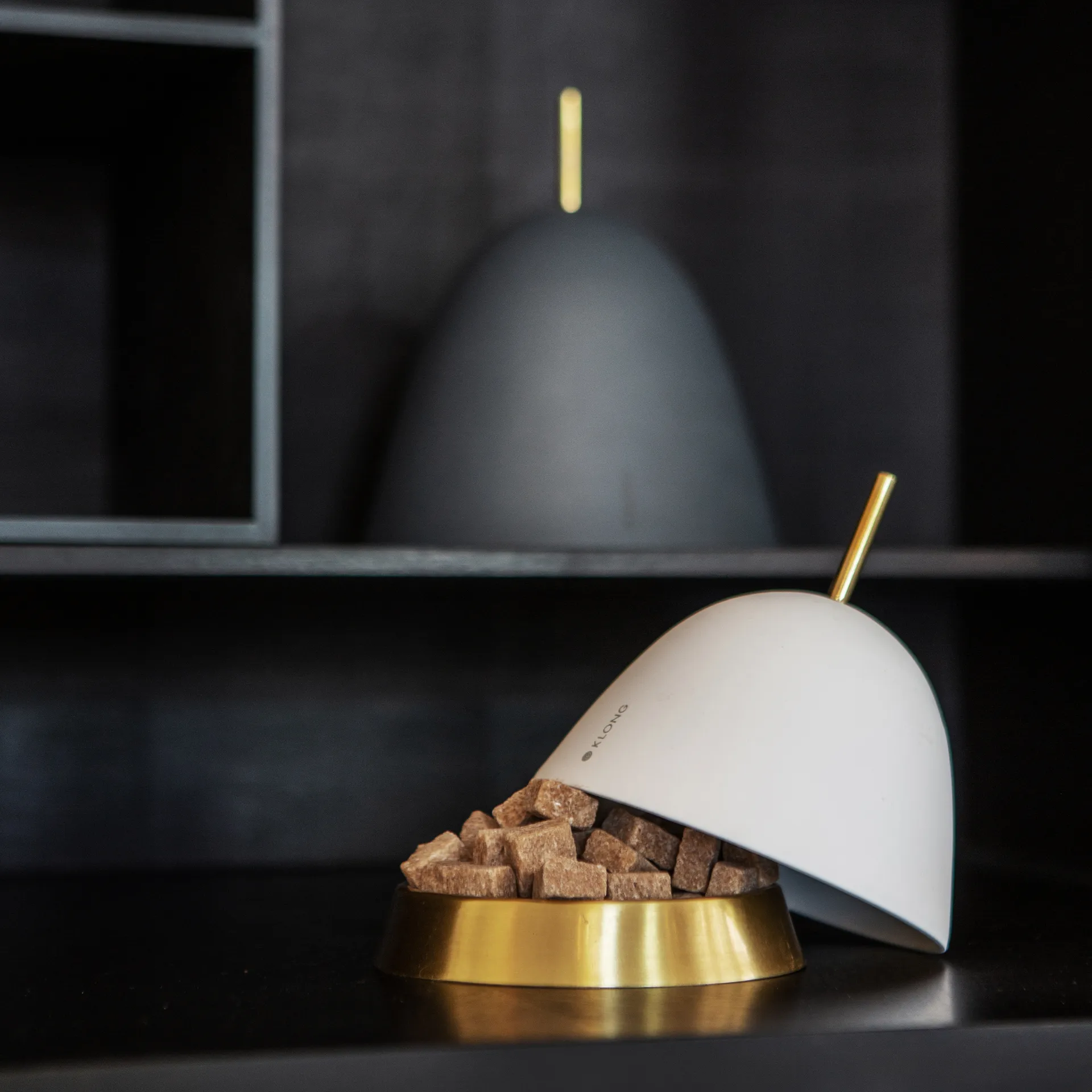 Gömma ストーレージ small 12 cm, white-brass KLONG | クロング