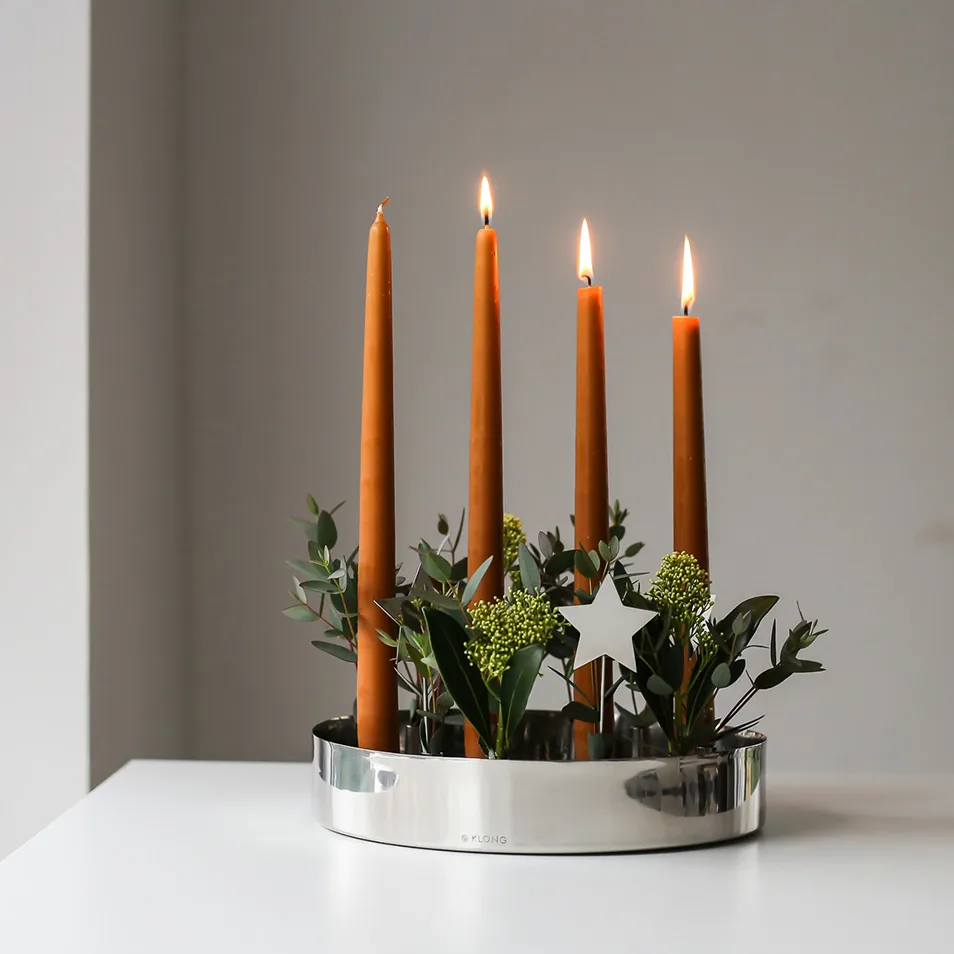 Joyful advent キャンドルホルダー, Silver KLONG | クロング