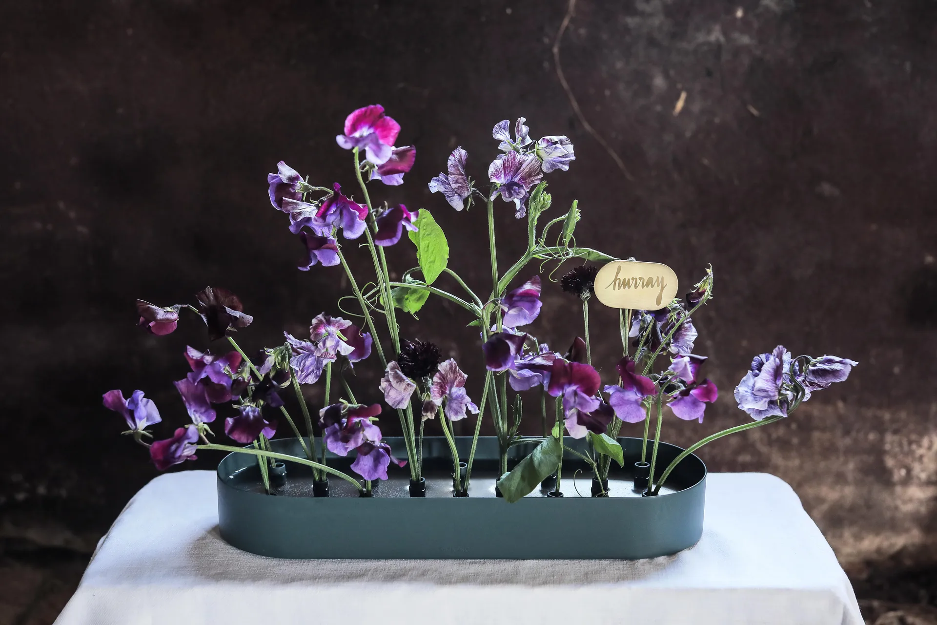 Jubel 多機能花瓶 45x14 cm, Steel-blue KLONG | クロング