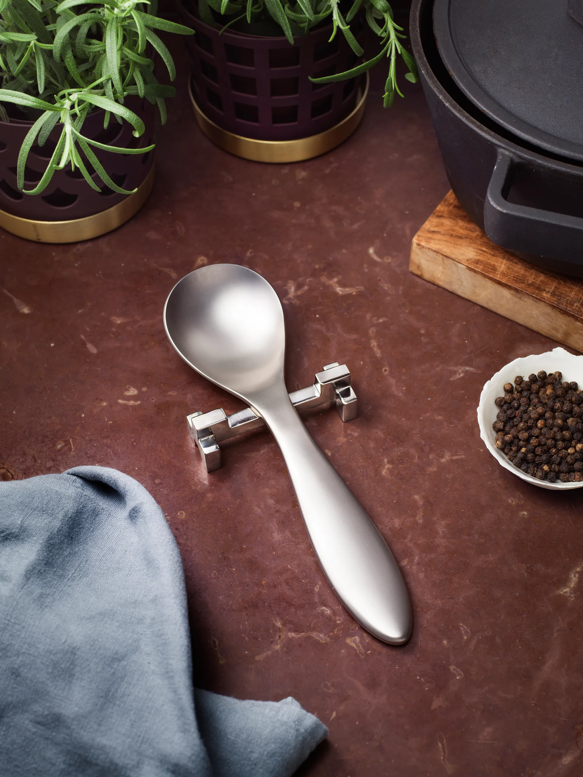 Signe カトラリーホルダー 2個セット, Nickel KLONG | クロング