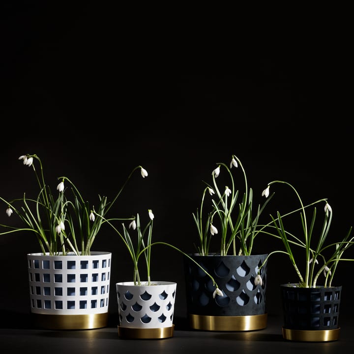 Trio 植木鉢 drop スモール, white KLONG | クロング