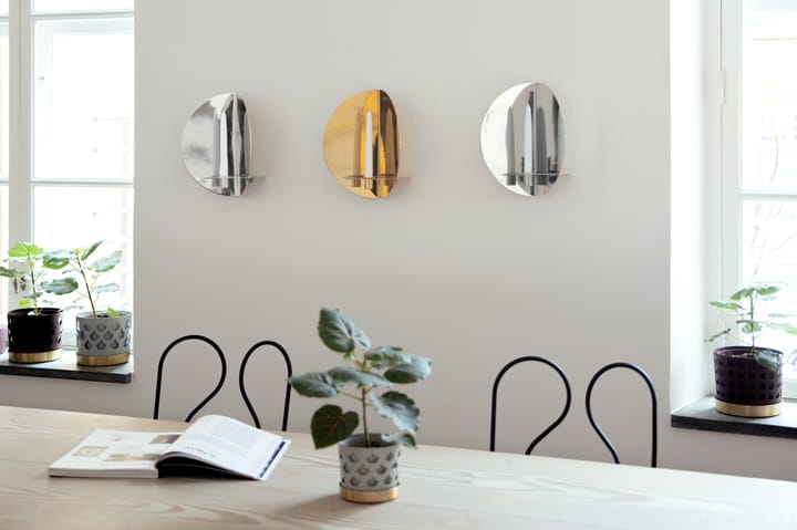 Twilight キャンドルスティック wall, brass KLONG | クロング